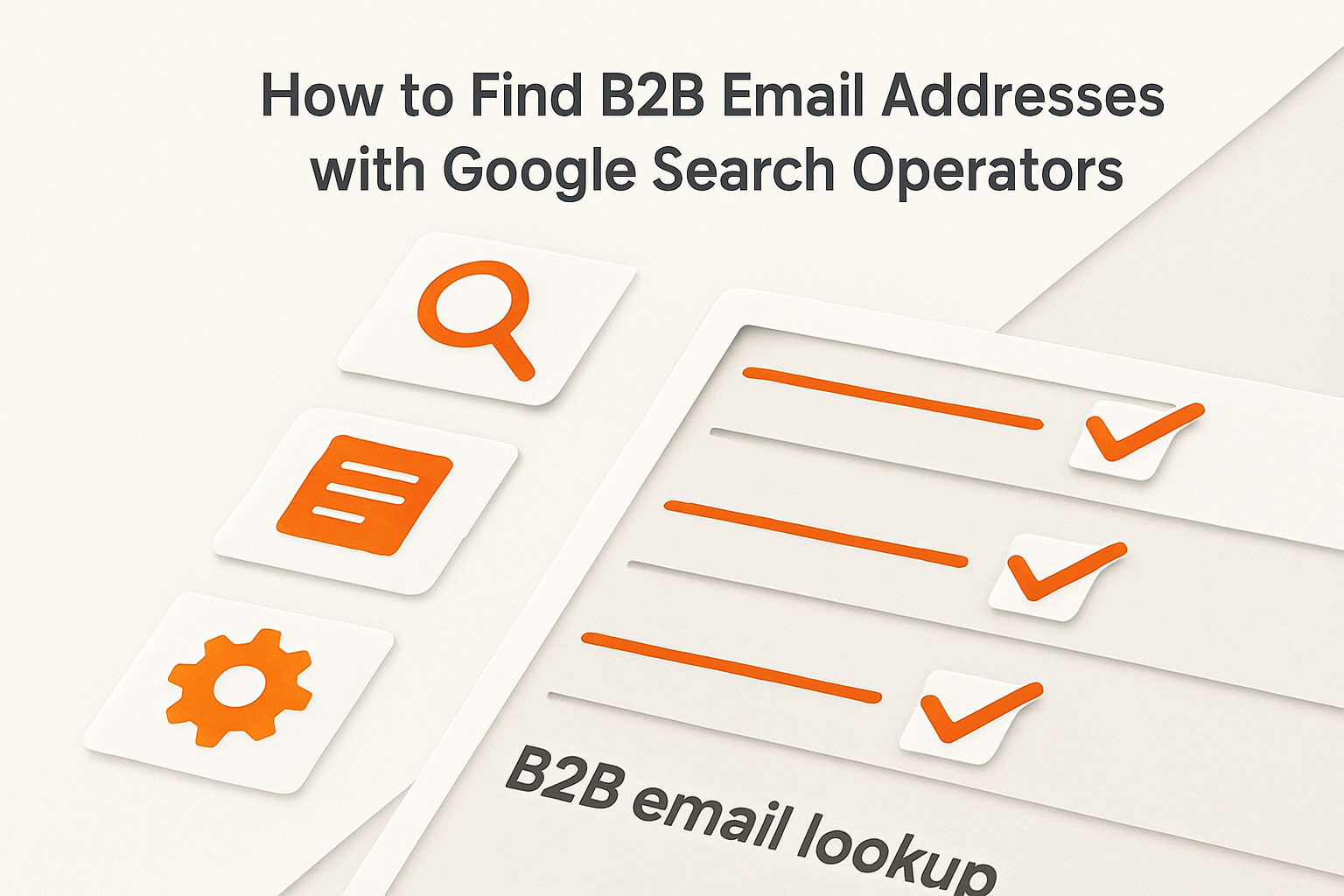 How to Find B2B Email Addresses with Google Search Operators