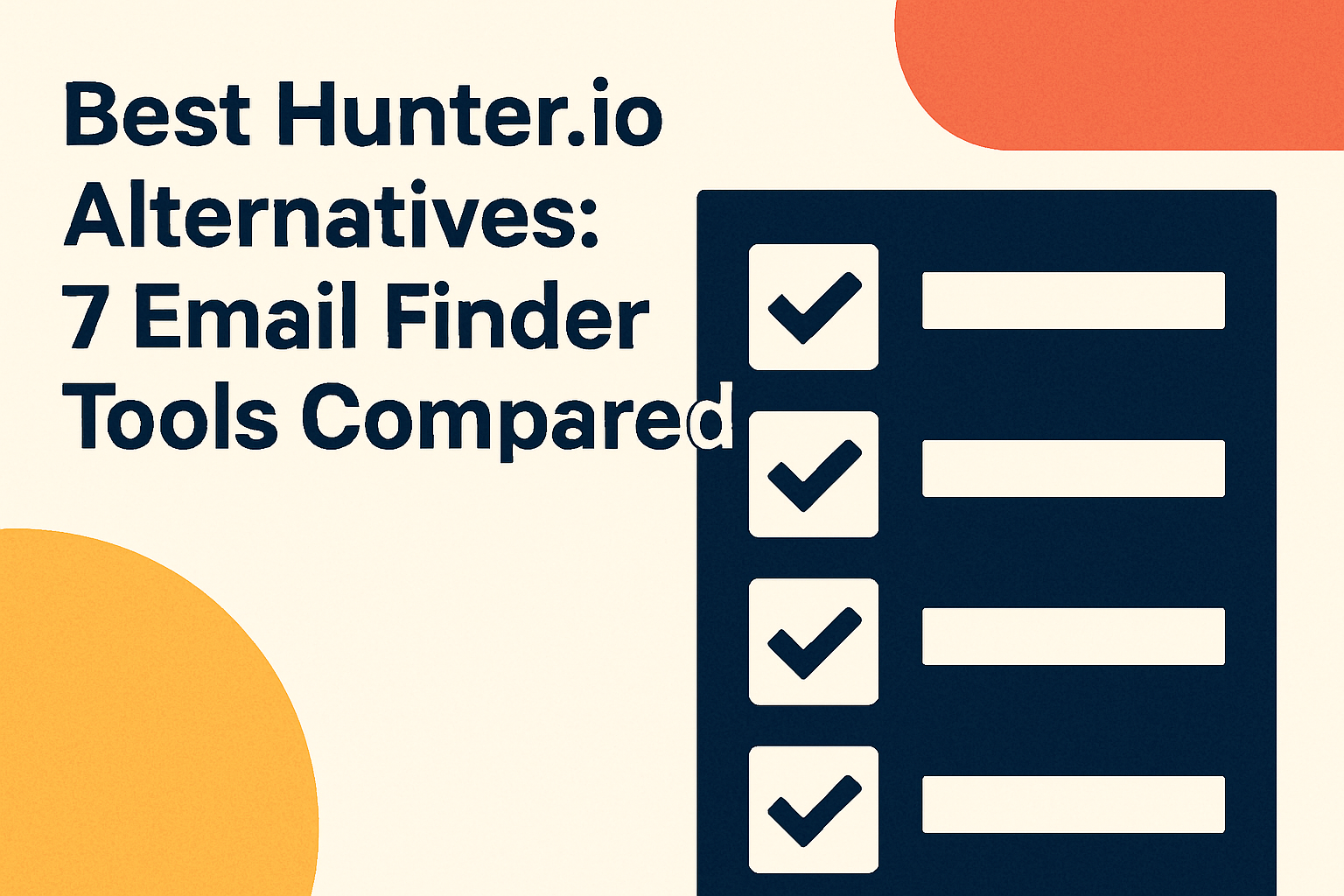 Best Hunter.io Alternatives: 7 Email Finder Tools Compared